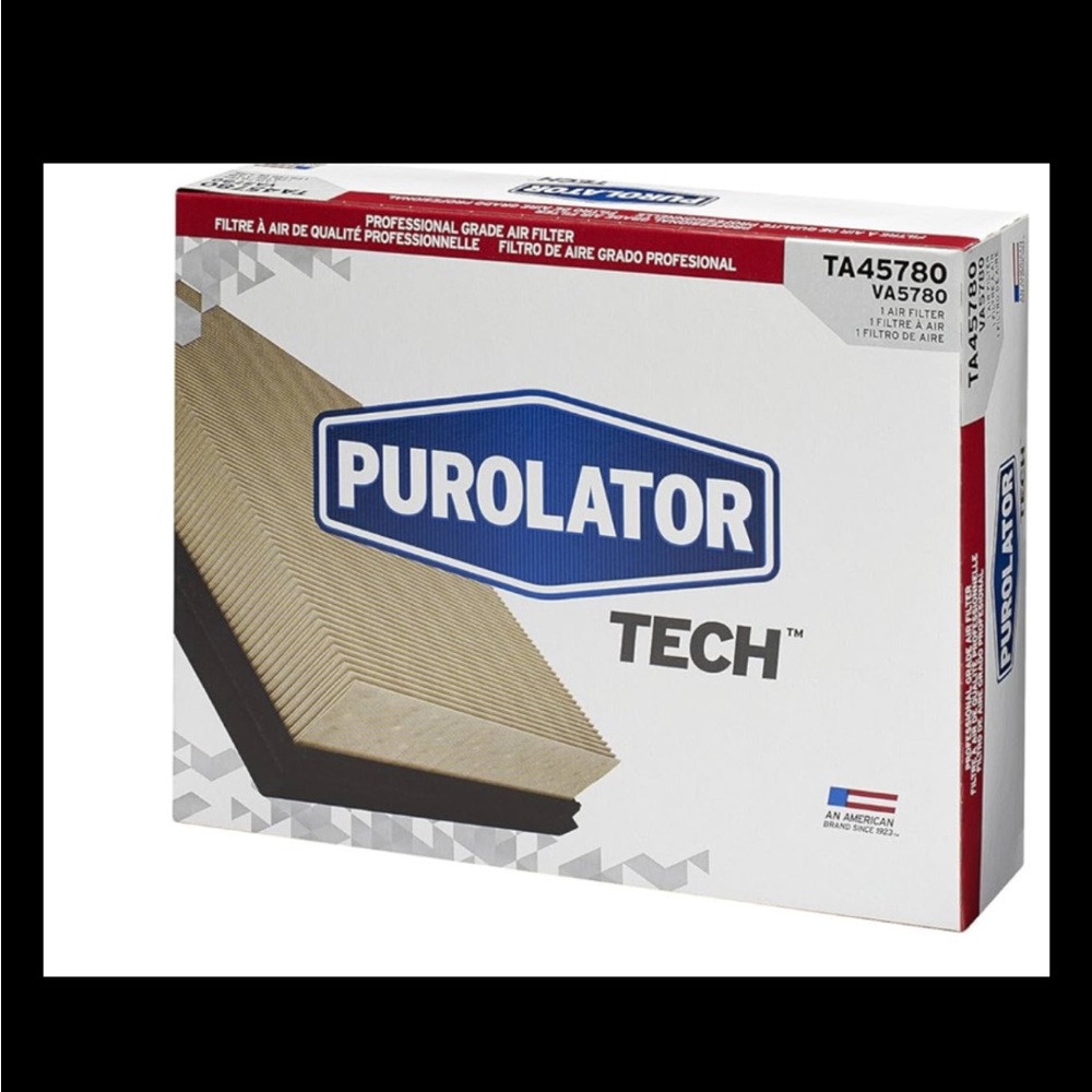 Air Filter Purolator Tech Professional Grade TA45780 VA5780